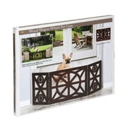 Etna 3 Panel Pet Gate - Trifold Wagon Wheel Dog Gate for Stairs - 48W x 19H