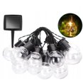 thumbnail image 1 of Guirnalda De Luces Solares Para Exteriores, 3,8 Metros, 10 Bombillas Blancas Cálidas, Cadena De Luces Led Para Jardines, Balcones, Fiestas, Bodas, Festivales Cateissary HA036990-00, 1 of 6