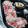 thumbnail image 2 of Garronmavis Puerto Rico Floral Car Seat Cover Towel 1 PC Front Seat Easy Installation Sweat Protection for Workouts Outdoor Activities Universal Fit for Cars SUVs Trucks Sedans Vans, 2 of 9
