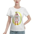 thumbnail image 1 of Women's Basic Short Sleeve T-Shirt Sailor Moon Tsuki Hare 04, 1 of 6