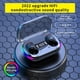 thumbnail image 5 of Hasta un 60 % de descuento en regalos Auriculares inalámbricos Bluetooth 5.3 Auriculares intraaurales con micrófono incorporado IPX5 Sonido envolvente premium Auriculares con estuche de, 5 of 7