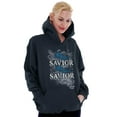 thumbnail image 3 of Soul Savior Jesus Christ Christian Women Plus Size Graphic Pullover Hoodie Brisco Brands 4X, 3 of 3