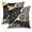 Black, variant on Black Gold Marble Throw Pillow Covers 18x18 Set of 2,Gold and Black Grey Linen Pillow Cases for Bedroom Sofa Couch