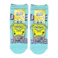 thumbnail image 3 of SpongeBob SquarePants Women's No Show Socks, 6-Pack, Size 4-10, 3 of 4