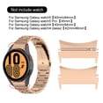 thumbnail image 1 of Conector de reloj Conector de correa de reloj para Galaxy Watch5 (oro rosa), 1 of 7