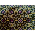 thumbnail image 4 of oneOone Cotton Silk Fabric Diamond & Circle Block Print Fabric By Yard 42 Inch Wide, 4 of 4