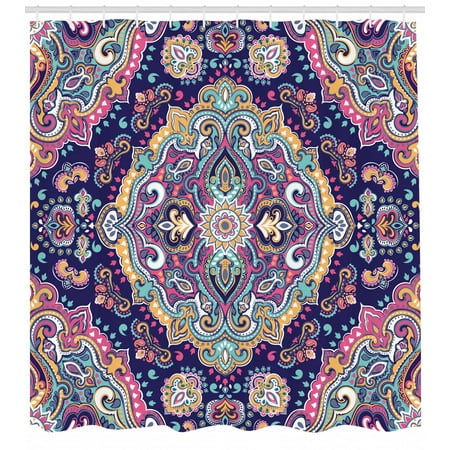 ethnic shower curtain boho