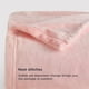 thumbnail image 5 of Manta polar para cama, color rosa, 300 g/m², suave y ligera, doble talla XL, 5 of 8