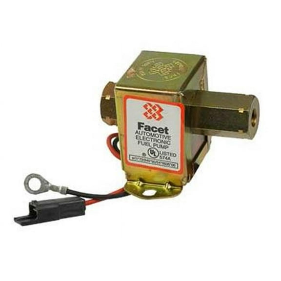 12V Facet Solid State Fuel Pump Fits 2-3.5Psi All Carbureted Engines Facet 40171