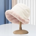 thumbnail image 6 of SikaFu Winter Plush Hat Children's Korean Edition Plush Thickened Lamb Hair Fisherman Hat Warm Ear Protection Bowl Hat Water Bucket Hat, 6 of 9