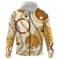 thumbnail image 1 of Chaqueta con capucha y cremallera de cadena de hierro con estampado 3D de lujo para hombre y mujer, estilo Harajuku, unisex, ropa para hombre, 1 of 6