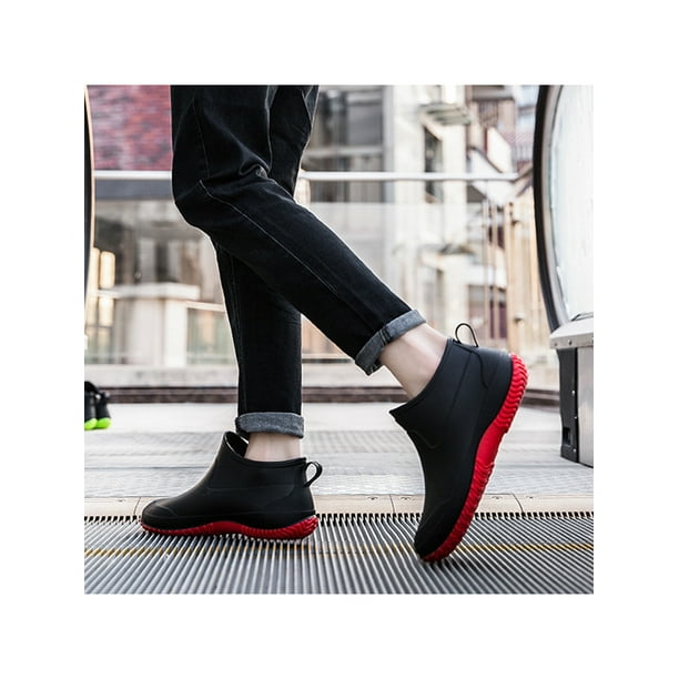 Low top sales rain shoes
