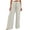 White, variant on Wide Leg Dress Pants for Women High Waisted Trousers Pants Trendy Business Casual Work Black Slacks White,M