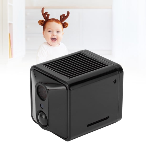 Cámara De Seguridad WiFi, Detección De Movimiento Mini Cámara De Seguridad Conexión WiFi Batería De 2400 MAh Para La Familia
