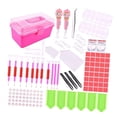 thumbnail image 1 of 117pcs / set Kit completo de pintura de para principiantes, niños, manualidades de bricolaje, 1 of 9