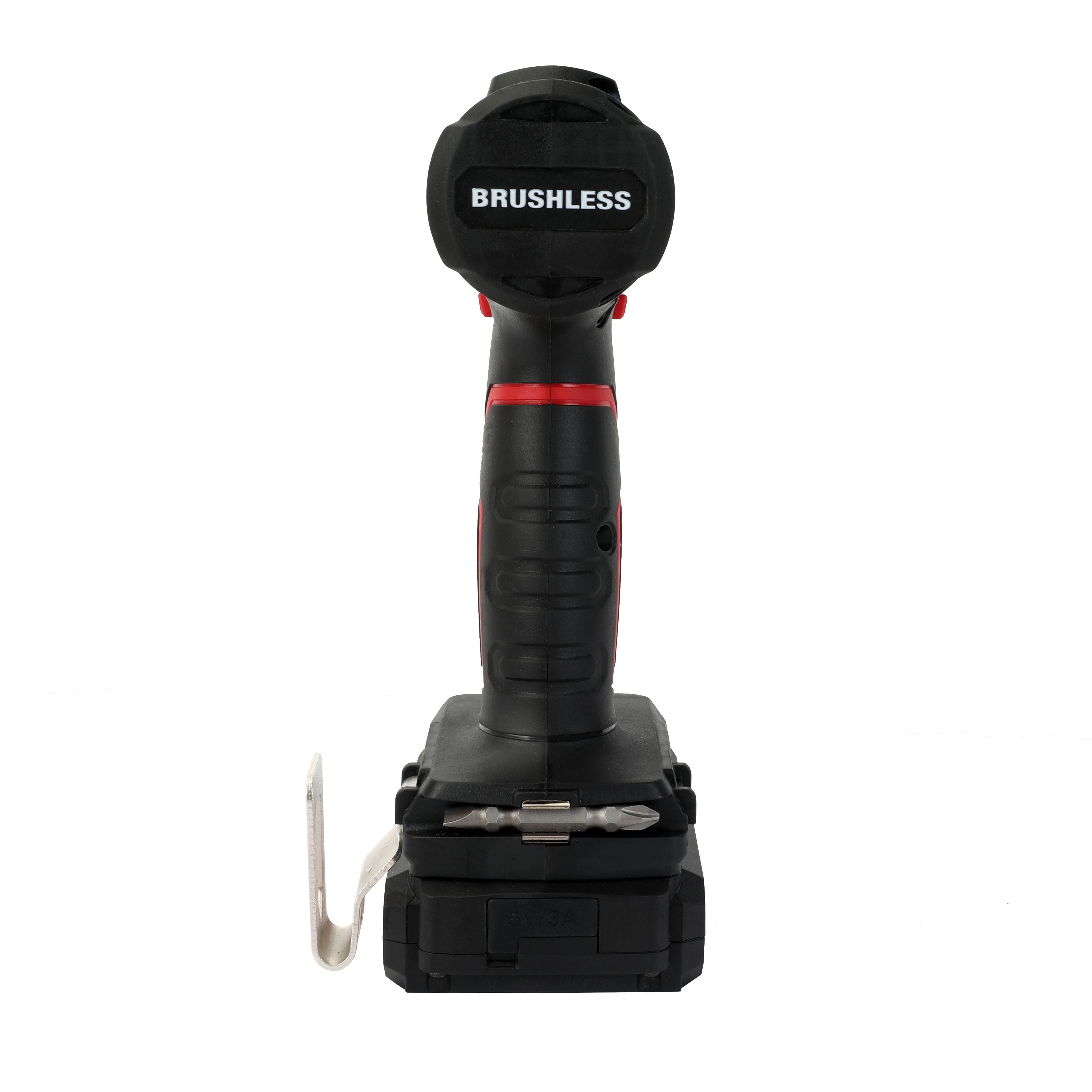 Hyper Tough 20V Brushless Cordless Drill with 1.5Ah Battery and USB-C Charging Cable