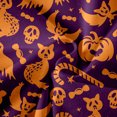 thumbnail image 6 of XAOFW Girls Pajamas Halloween All‑Over Print Long Sleeve Tops Pants Toddler Kids Fall Winter Cozy Loungewear 2-3 Years, 6 of 6