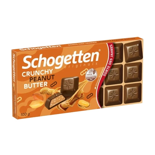 Schogetten Crunchy Peanut Butter- 100g
