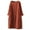 Orange, variant on Womens Clothes 2026 ! asdoklhq Womens Plus Dress Women Vintage Pockets Corduroy Solid Color Long Sleeve Loose Casual Dress