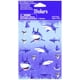 Creative Converting 40887 Stickers Bleu Profond Éclaboussures de Requin – image 1 sur 2