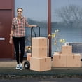 thumbnail image 2 of P-Handle Hand Truck with Foldable Load Plate for Warehouse Garage, 2 of 10