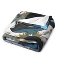 thumbnail image 2 of Pokemon Lucario Throw Blanket Cute Flannel for Boys Girls Men Women, 2 of 7
