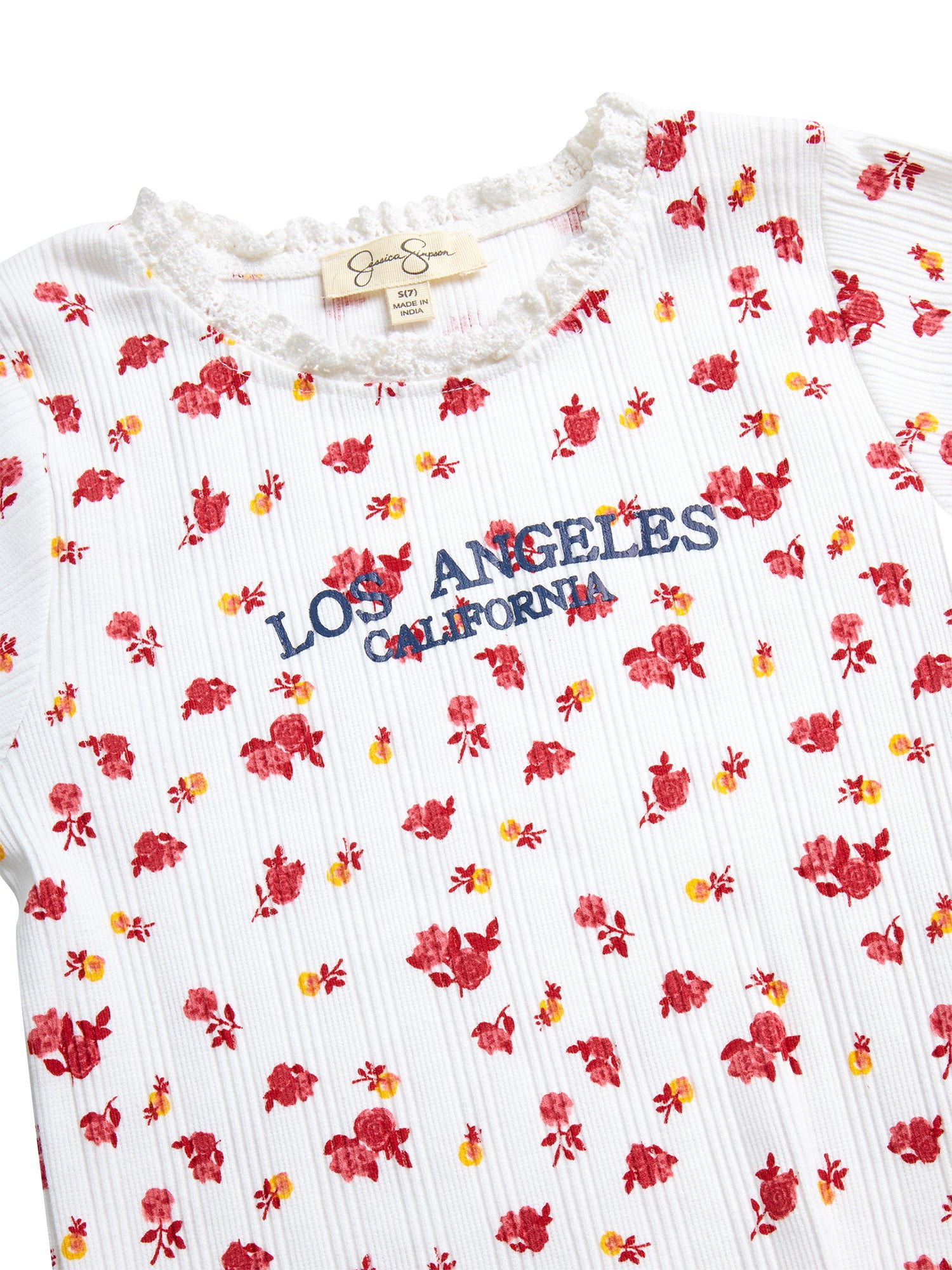 Jessica Simpson Girls' Short Sleeve Tee, Sizes 7-16