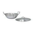 thumbnail image 4 of Mainstays Aluminum Karahi – Durable Cooking Pan 11 Inch Diameter, 4 of 5