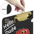 thumbnail image 4 of FMSHPON Cartoon Dinosaur Clipboard Hardboard Wood Nursing Clip Board and Pull for Standard A4 Letter 13x9 inches, 4 of 8