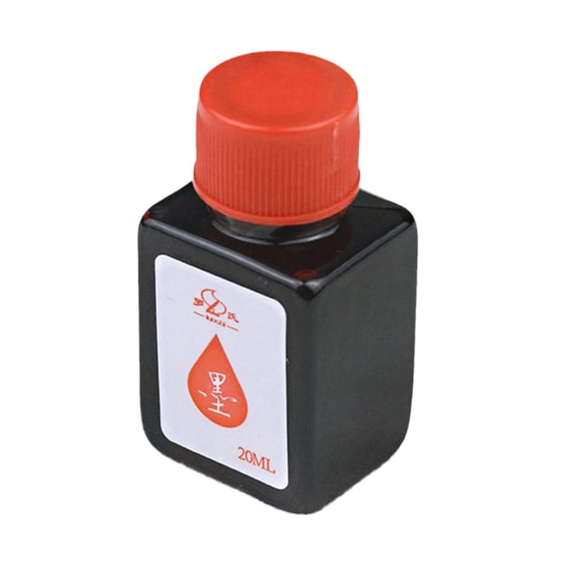 Fountain Pen Ink 20ml Plastic Bottled Non-carbon Pocket Ink For Pen Brushes Smooth Writing O9J7
