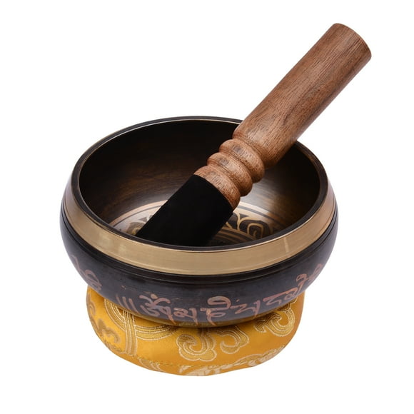 Amdohai Tibetan Singing Bowl Set with 12.5cm/5inch Handmade Metal