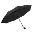 thumbnail image 2 of plegable, duradero, resistente a la intemperie, para lluvia y sol, compacto de 8 costillas Negro Yuyangstore Paraguas de lluvia, 2 of 8