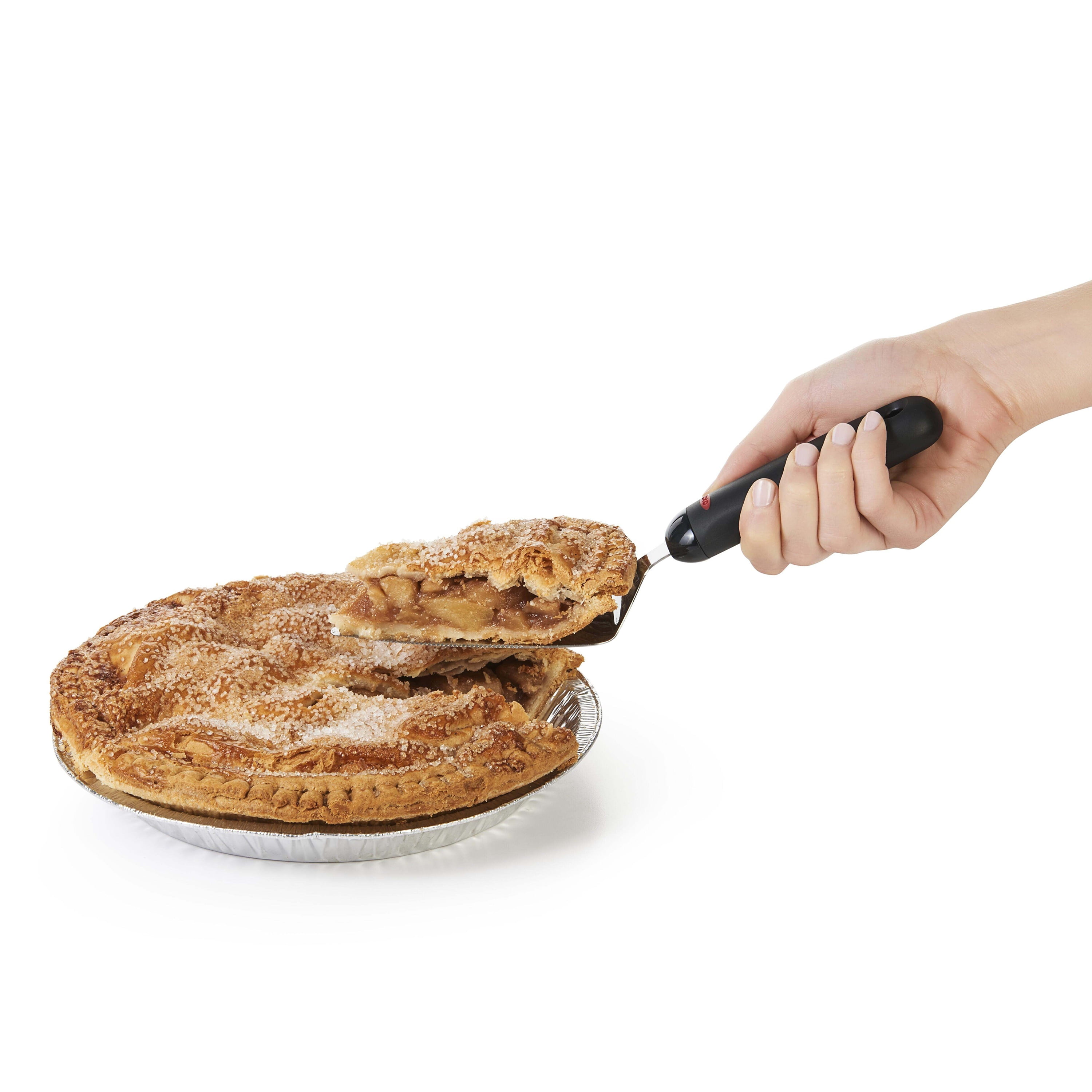 (4 pack) OXO Softworks Stainless Steel Pie Server with Non-Slip Handle