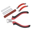 thumbnail image 1 of Fret Cutter Wire Guitar Tool,6Pcs Professional Guitar Cleaning Guitar Repair Kit Set Guitar Clean Tool Crafted with Care, 1 of 8