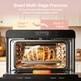 thumbnail image 6 of ROBAM R-BOX Combi Steam Oven, 23QT Countertop Steam Oven & Air Fryer Combo, 3 Steam Modes, Professional Steam-Bake, Air Fry, Dehydrate & Ferment, Rapid Heating & Self-Cleaning, Pink, 6 of 10