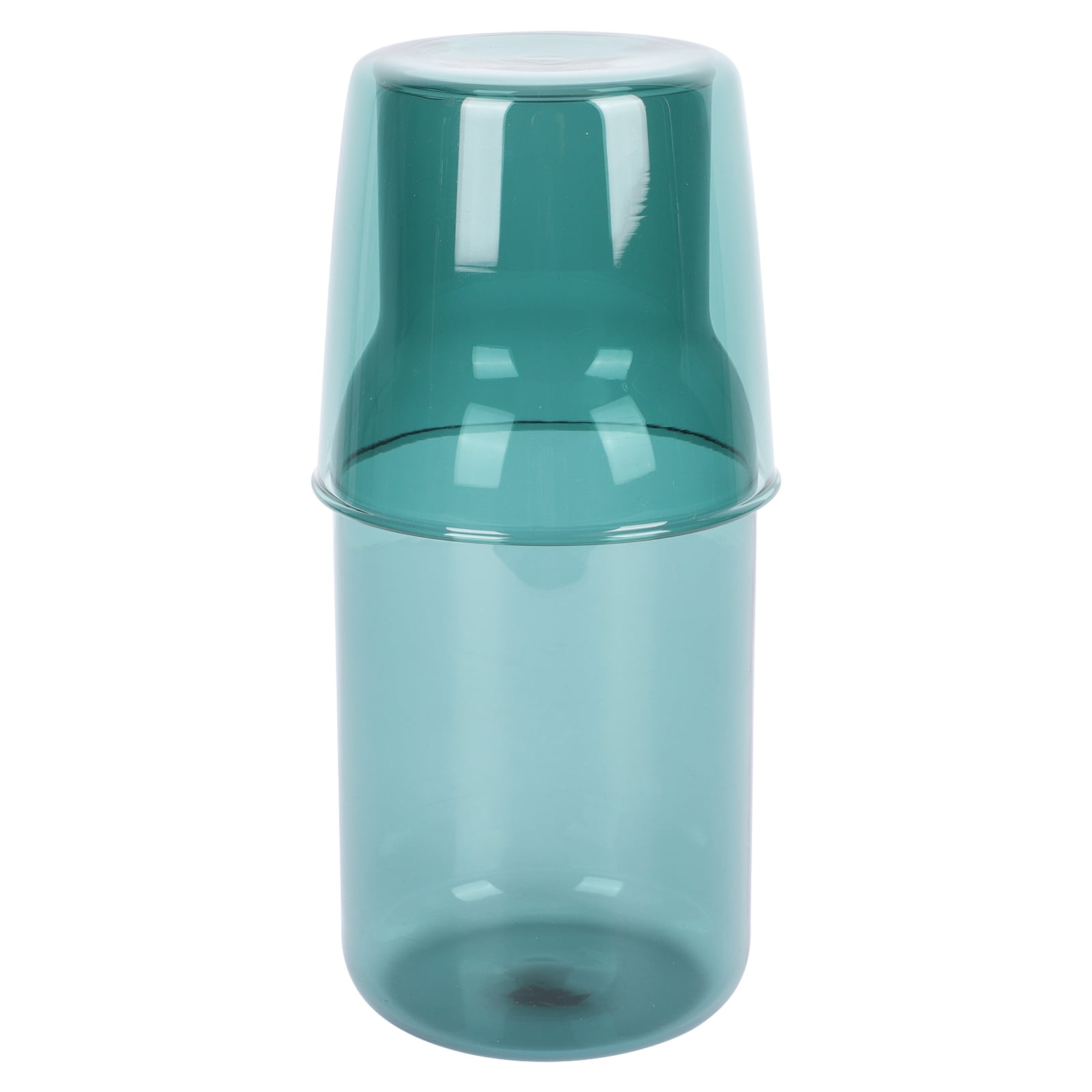 Glass Carafe Water Bedside Pitcher Cup Bottle Set Tumbler Night