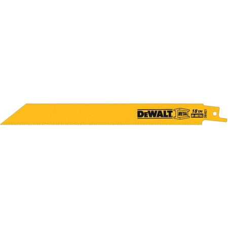 Dewalt Dw4821 Recip Blade 8" 18t (reciprocating Saw Blades)