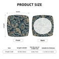 thumbnail image 6 of Uemuo Indian Paisley 2 Pattern Waterproof Square Couch Cushion Covers, Magic Sofa Covers Washable, Stretch Sofa Seat Cushion Slipcovers, 6 of 9
