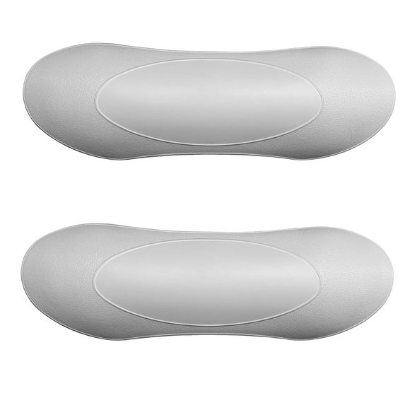 Lot de 2 74316 74317 Oreiller de Cou pour Spas de Source Chaude Série Highlife de Mi-Année 2007 à 2013, 14.5"L x 4.75"W Repose-Tête Spa Gris Froid