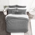 thumbnail image 3 of Sheena Graphite Duvet Cover Set Queen, 3 of 5