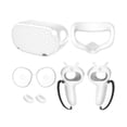 thumbnail image 1 of For Meta Silicone Host Protective Case 5-piece Set Non- And Anti-drop Vr Accessories, white, 1 of 5