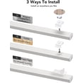 thumbnail image 6 of Under Cabinet Lighting, Motion Sensor Lights Indoor Plug in, 16" 12V LED Under Counter Super Bright  for Kitchen/Hallway/Toilet/Garage/Closet(Warm White/3000K), 6 of 6