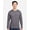 Dark Charcoal, variant on Harriton M118L Unisex Charge Snag and Soil Protect Long Sleeve T-Shirt-Safety Yellow-2XL