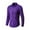 Purple, variant on Beugl Mens Shirts Clearance, Men's Fashion Business Leisure Lapel Pure Color Long-Sleeve Shirt Top Blouse Golf Shirts for Men, Polo Shirts for Men Black XXL