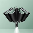 thumbnail image 1 of Automatic Umbrella Windproof Reverse Folding Umbrella UV Protection Travel Lightweight Sun & Rain Umbrellas Portable Parasol for Backpack Women Men, 1 of 7