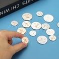 thumbnail image 4 of Uxcell 2Pcs Titanium Disc, 0.8 inch Ti Density Circle Sheets Plates High Density Element Cube Unique Metal Periodic Table for Collections Lab Experiment Chemistry Teacher Scientific, 4 of 6