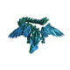 thumbnail image 3 of Dragón impreso en 3D Perfecl articulaciones móviles juguete sensorial para niños Azul verde, 3 of 8