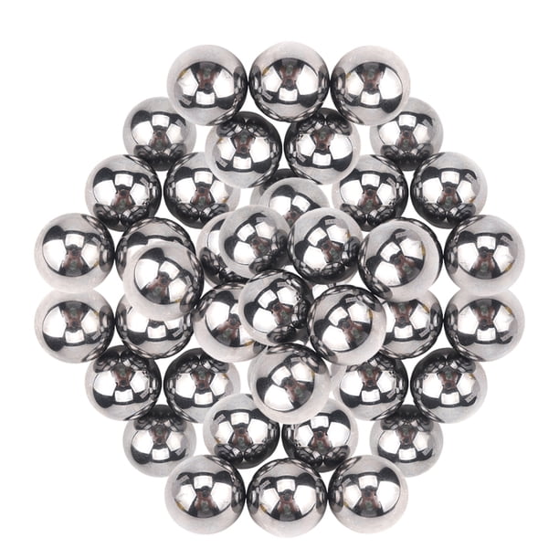 50 Uds. Bolas de rodamiento de acero de precisión de 3/8 pulgadas bola de acero de rodamiento G25 sólida y lisa