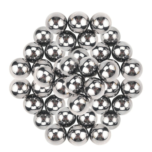 Ndcxsfigh 50 Bolas Rodamiento Acero Cromado 3/8 Pulgadas Acero Grado Liso 25 G25