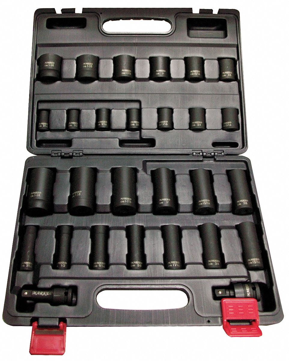 Westward Impct Skt St Steel Blk Oxd 7 16 1 1 4 In 4prg8 Walmart Com
